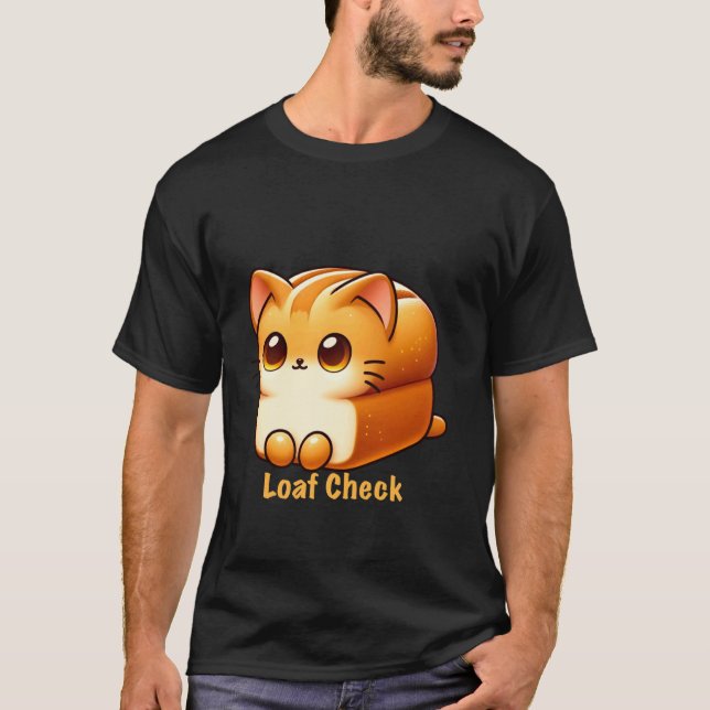 Camiseta Gato de Pan Verificado (Anverso)