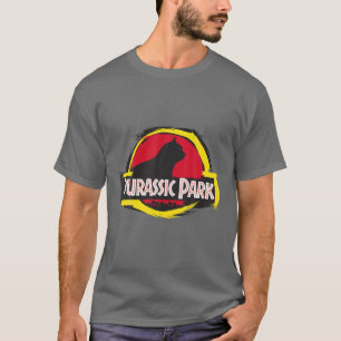 Camiseta Gato De Parque Purásico - Gracioso Para Los Amant