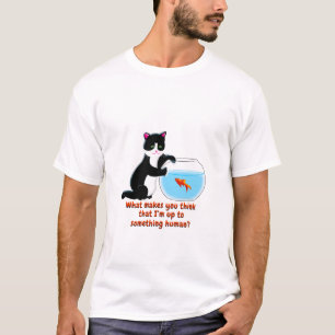 Camiseta Gato de pecera