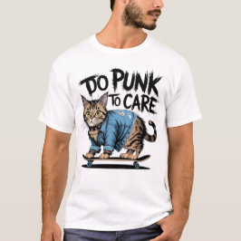 Camiseta Gato de pelo alámbrico americano en punk en Skateb