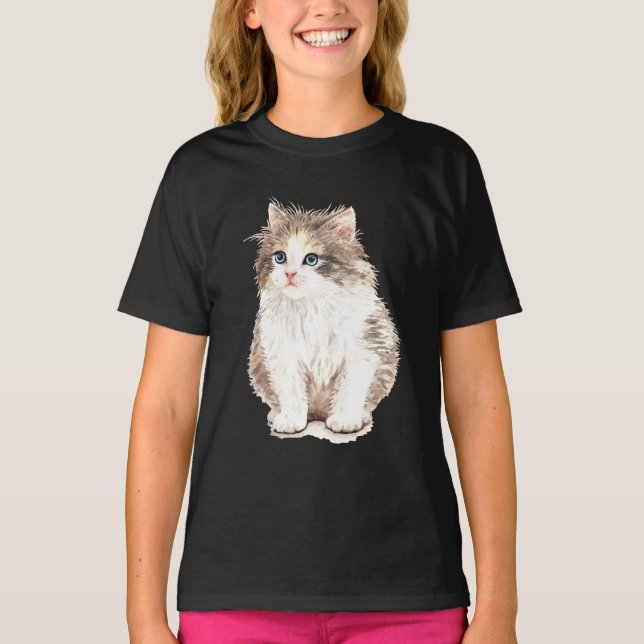 Camiseta Gato de peluche (Anverso)