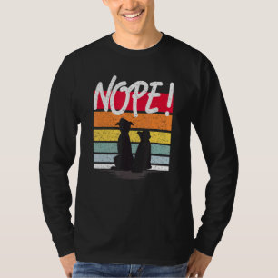 Camiseta Gato De Perro Con Cita De No Para Perro Madre O Pa