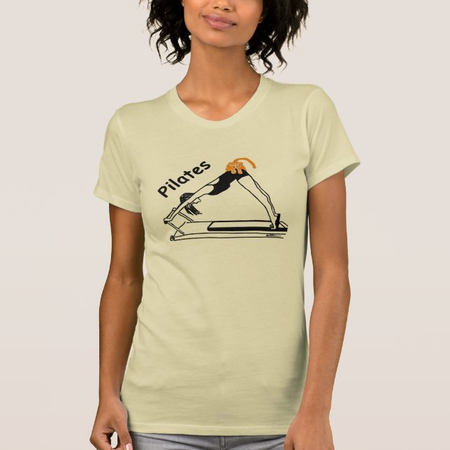 Camiseta Gato de Pilates (Anverso)