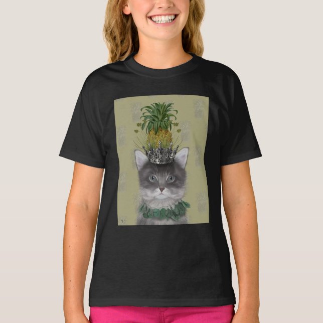 Camiseta Gato de piña (Anverso)