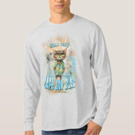 Camiseta Gato de playa de Cape San Blas Florida