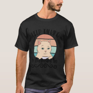 Camiseta Gato de Psicología Divertida Amante de la Psicolog