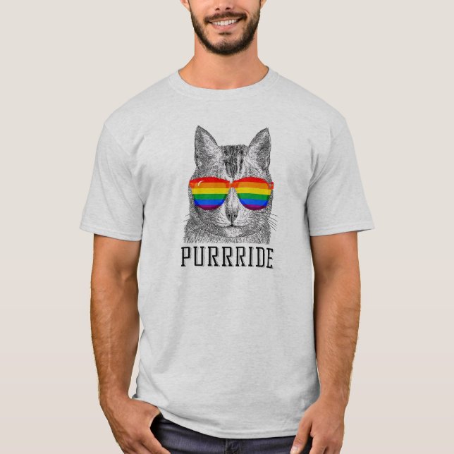 Camiseta Gato de Purrride (Anverso)