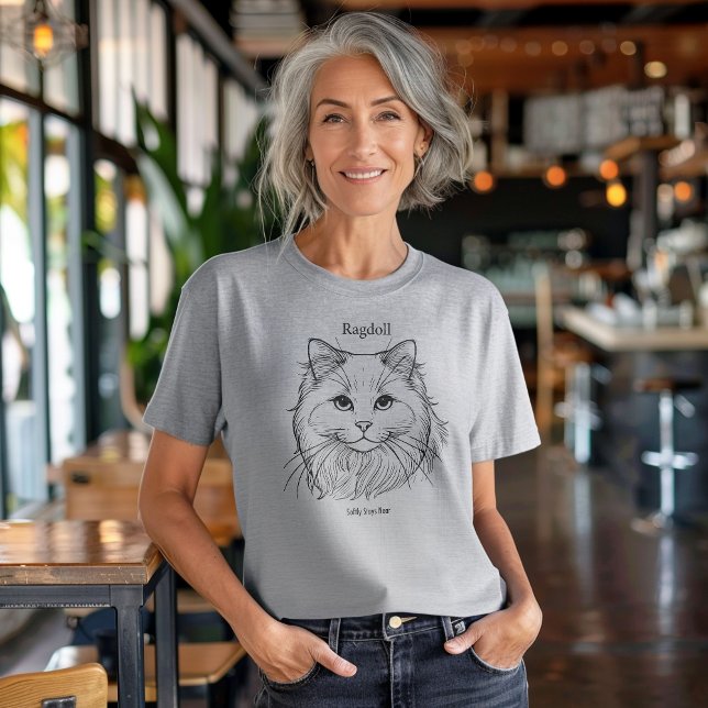 Camiseta Gato de Ragdoll (Subido por el creador)