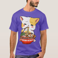Gato de Ramen Kawaii Anime Chicas de comida japone