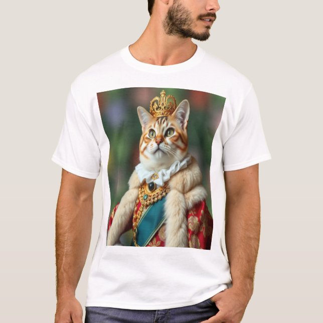 Camiseta Gato de reina (Anverso)