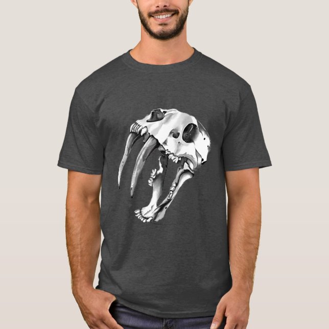 Camiseta Gato de Sabertooth (Anverso)
