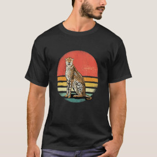 Camiseta Gato de safari africano de fauna y flora cheeta vi
