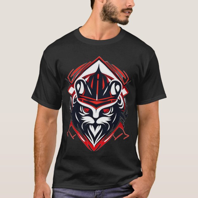 Camiseta "Gato de Samurai" (Anverso)