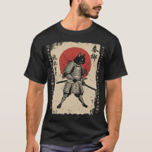 Gato de Samurai gato japonés Gato de anime guerrer