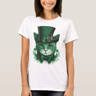 Camiseta Gato de San Patricio