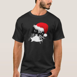 Camiseta Gato de Santa