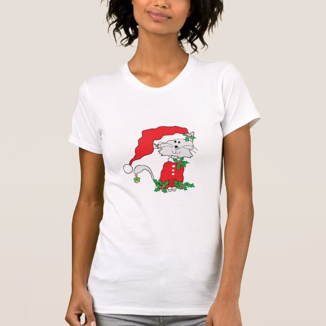 Camiseta - Gato de Santa Caprichoso (Anverso)