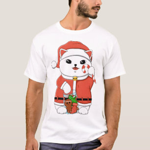 Camiseta Gato de Santa Lucky