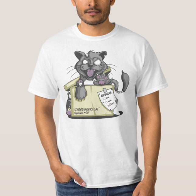 Camiseta Gato de Schrodinger (Anverso)