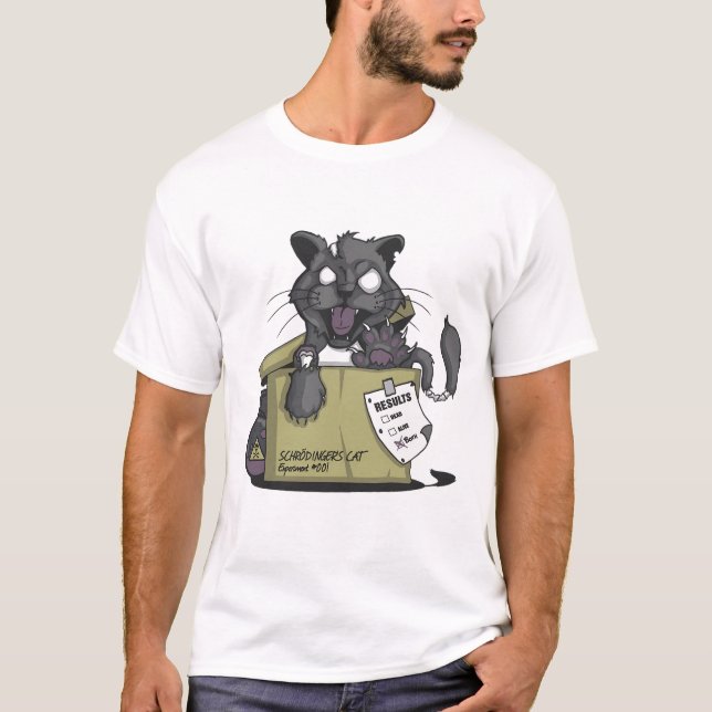 Camiseta Gato De Schrodinger (Anverso)