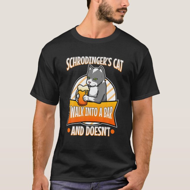 Camiseta Gato de Schrodinger (Anverso)