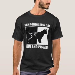 Camiseta Gato de Schrödinger Física Matemáticas Ciencia Fri