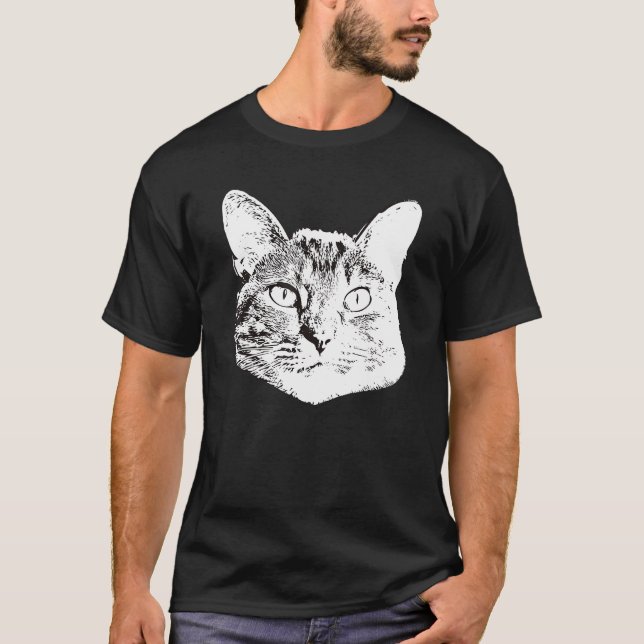 Camiseta Gato de Shorthair europeo (Anverso)