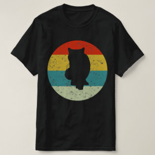 Camiseta gato de shorthair retro