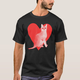 Camiseta gato de Singapur