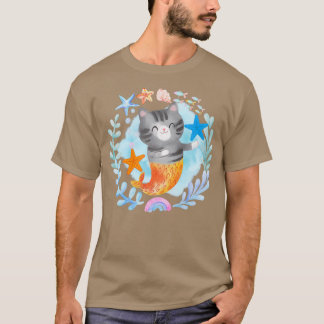 Camiseta Gato de sirena