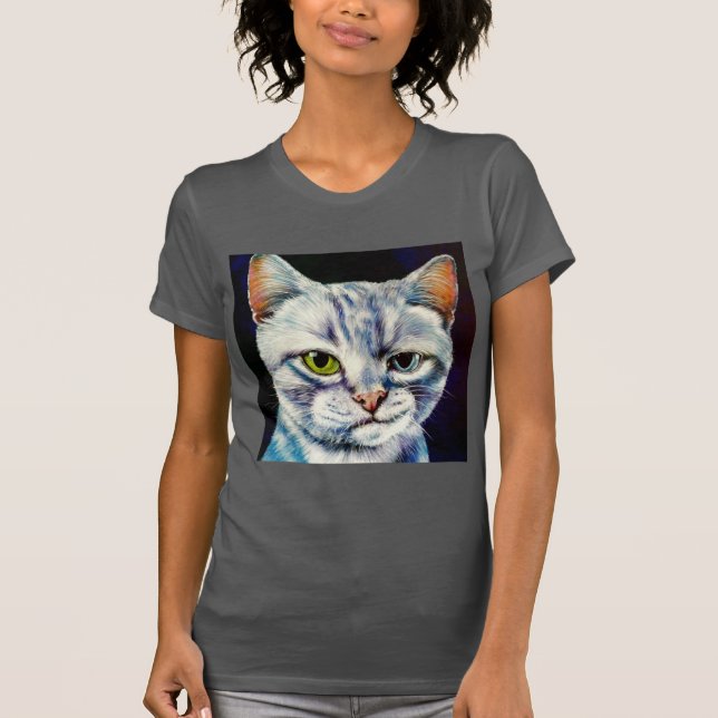 Camiseta Gato de Smirky (Anverso)