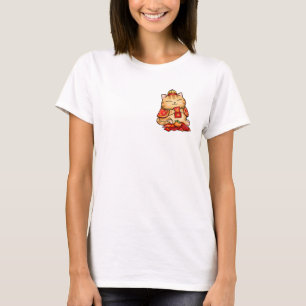 Camiseta Gato de sobres rojo de Año Nuevo chino