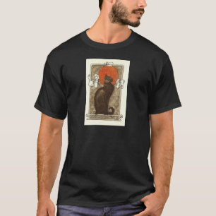 Camiseta Gato de Steinlein - Art Nouveau
