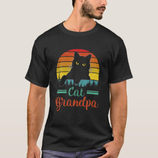 Camiseta Gato de Sun con problemas, mejor abuelo de gato de