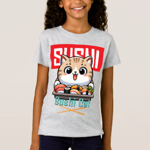 Camiseta Gato de sushi