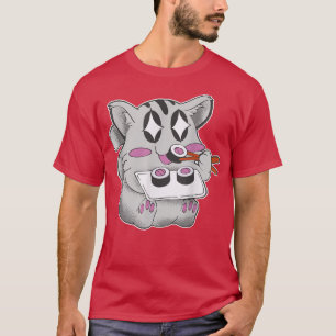 Camiseta Gato de sushi Kawaii Manga Anime Japón Gráfico Har
