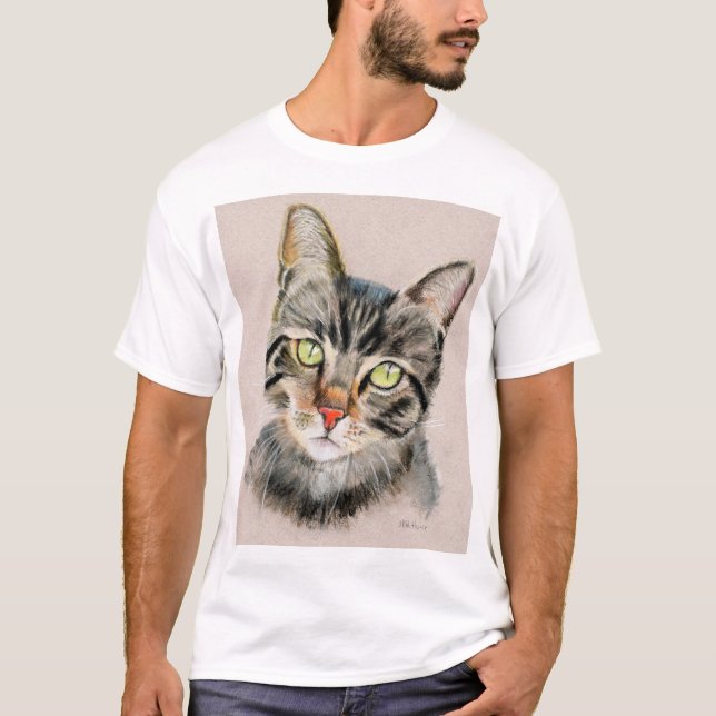 Camiseta Gato de Tabby (Anverso)