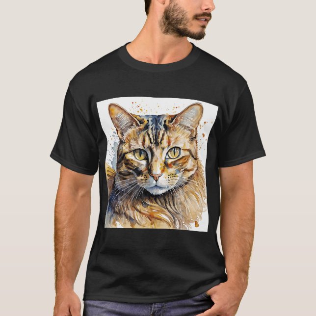 Camiseta Gato de tabla (Anverso)