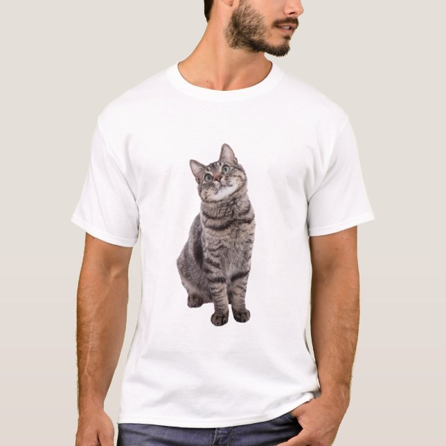 Camiseta Gato de tabla de corte (Anverso)