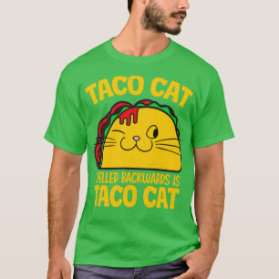 Camiseta Gato de tacaco lindo gato gatito del taco al revés