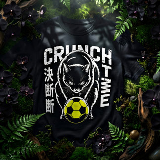 Camiseta Gato de tiempo de crunch intenso - Estilo de día d