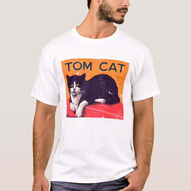 Camiseta Gato de Tom (Anverso)