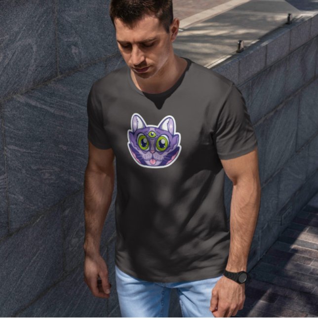 Camiseta Gato de tres ojos (Subido por el creador)