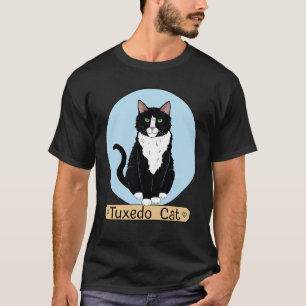 Camiseta Gato de Tuxedo