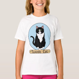 Camiseta Gato de Tuxedo