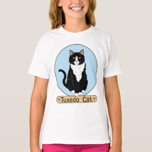Camiseta Gato de Tuxedo