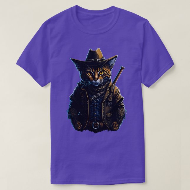Camiseta Gato de vaca (Diseño del anverso)