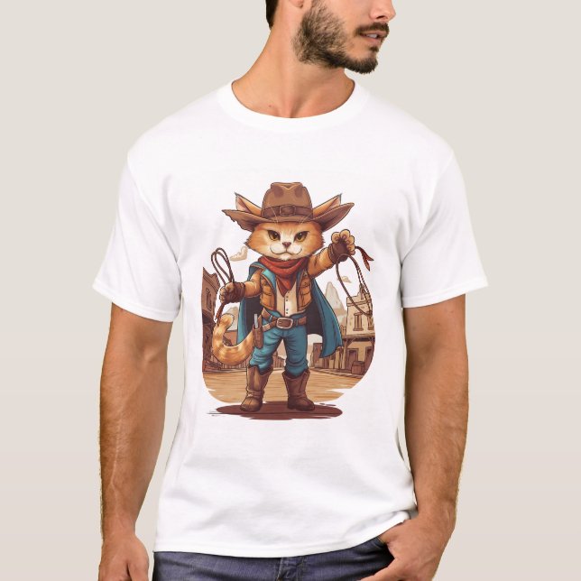 Camiseta Gato de vaca (Anverso)