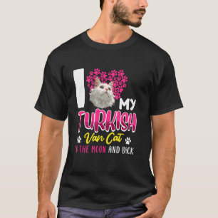 Camiseta Gato de Van turco me encanta mi furgoneta turca pa