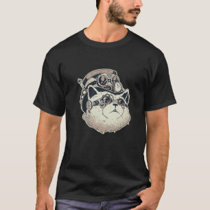 Camiseta Gato De Vapor Con Gafas, Vintage Regalo De Gafas
